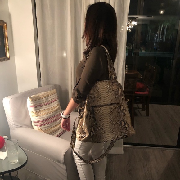 Genuine Pyton Cashhimi Bag! - Picture 4 of 6